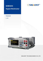Siglent SDM3055-SC Digits Dual-Display Digital Multimeters 5 1/2 AC / DC / Measure    ytdi