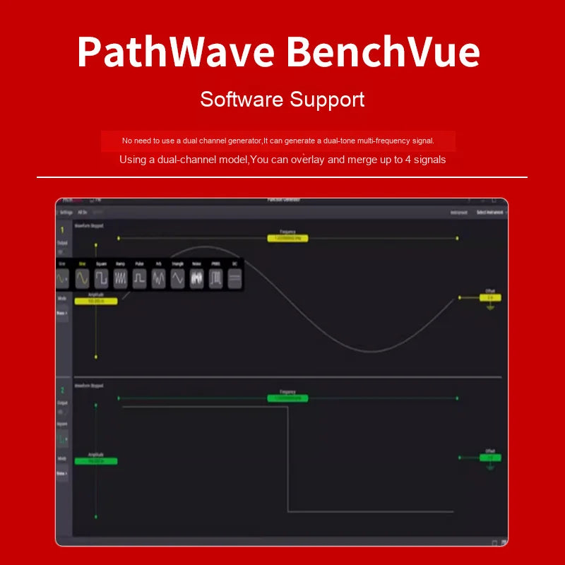 Keysight EDU33210 Series SBE Waveform Function Generator Customizable OEM Support-Models EDU33211A and EDU33212A 3-Year Warranty    ytdi
