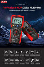 UT89XD Handheld Portable TRUE RMS Digital Multimeter    ytdi