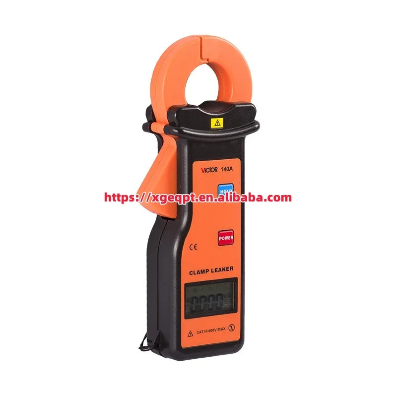 VICTOR 140A High Sensitivity Leakage Current Clamp Meters Resolution 0.0mA 0.00mA~300.0A Clamp Ammeters   ytdi