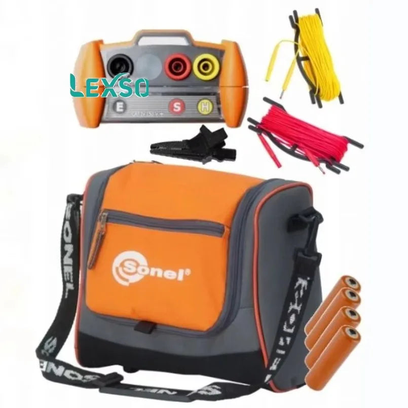 Sonel MRU-11 Earth Resistance and Soil Resistivity Meter with -10 to +50C Operating Temperature Range    lexso