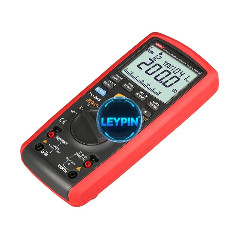 UNI-T UT505B Handheld Insulation Resistance Tester 6000 Count PI/DAR Measurement Continuity Conduction Measurement Digital  lexso