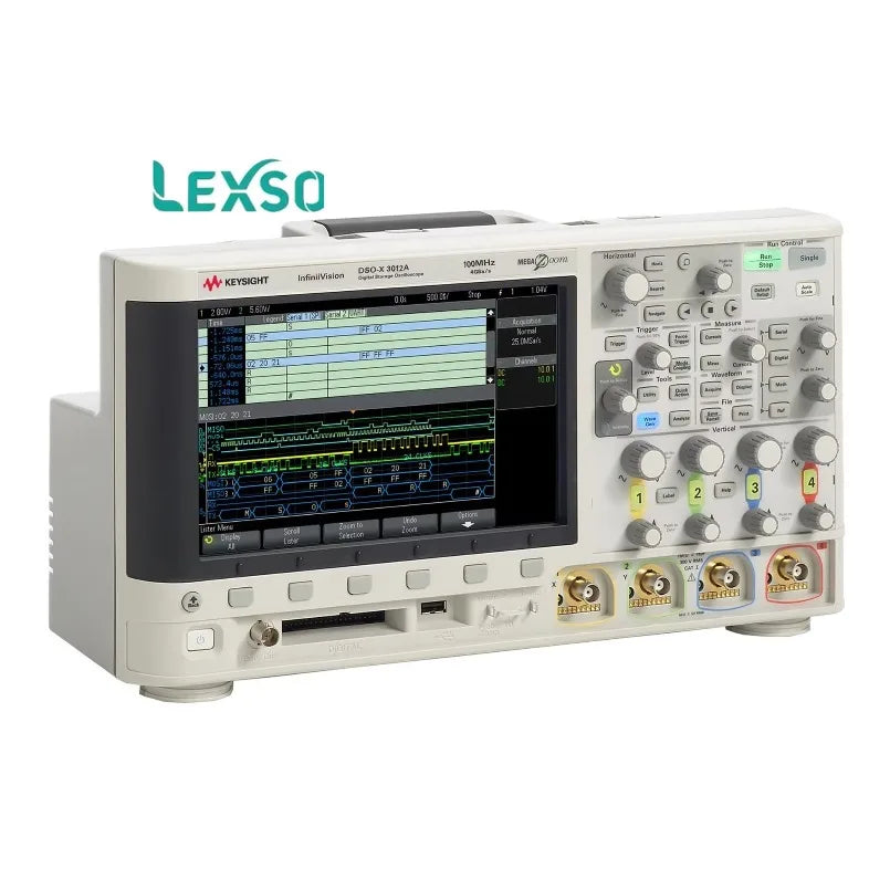 Keysight DSOX3012A Oscilloscope: 100 MHz, 2 channels lexso