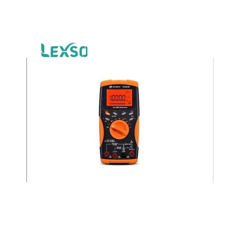 Keysight U1242C Handheld Digital Multimeter, 4 Digit, IP67 dust/water resistant with flashlight 10K counts digital lexso
