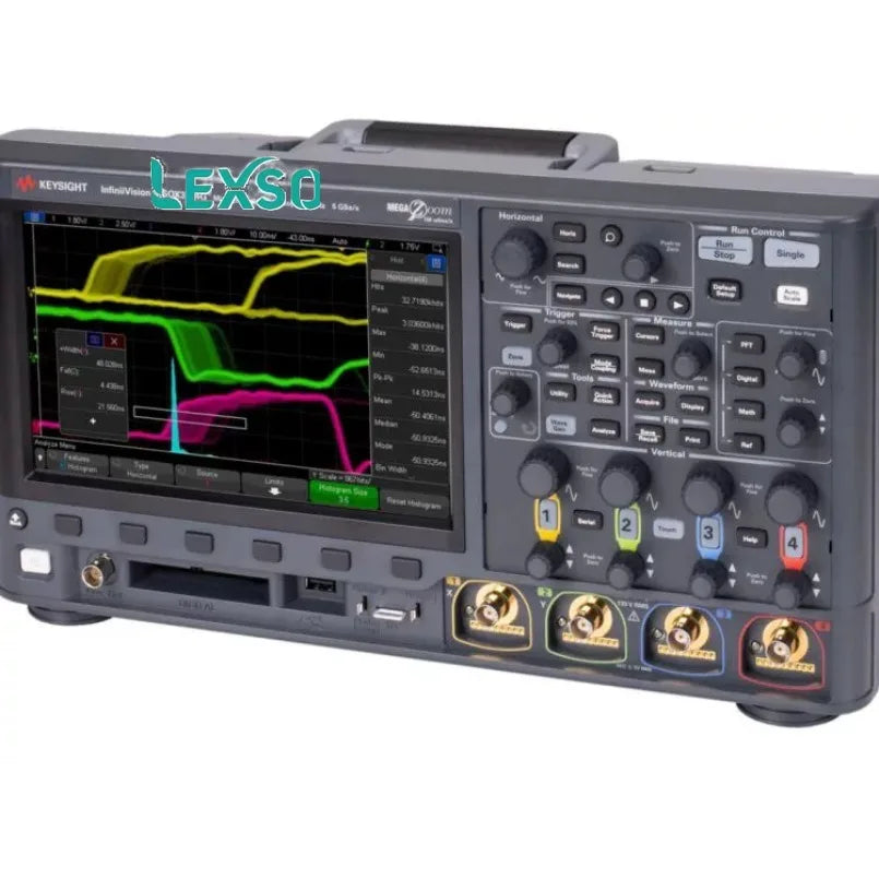 Keysight InfiniiVision 3000G X MSOX3014G Mixed Signal Oscilloscope, 100 MHz, 4 Analog Plus 16 Digital Channels    lexso