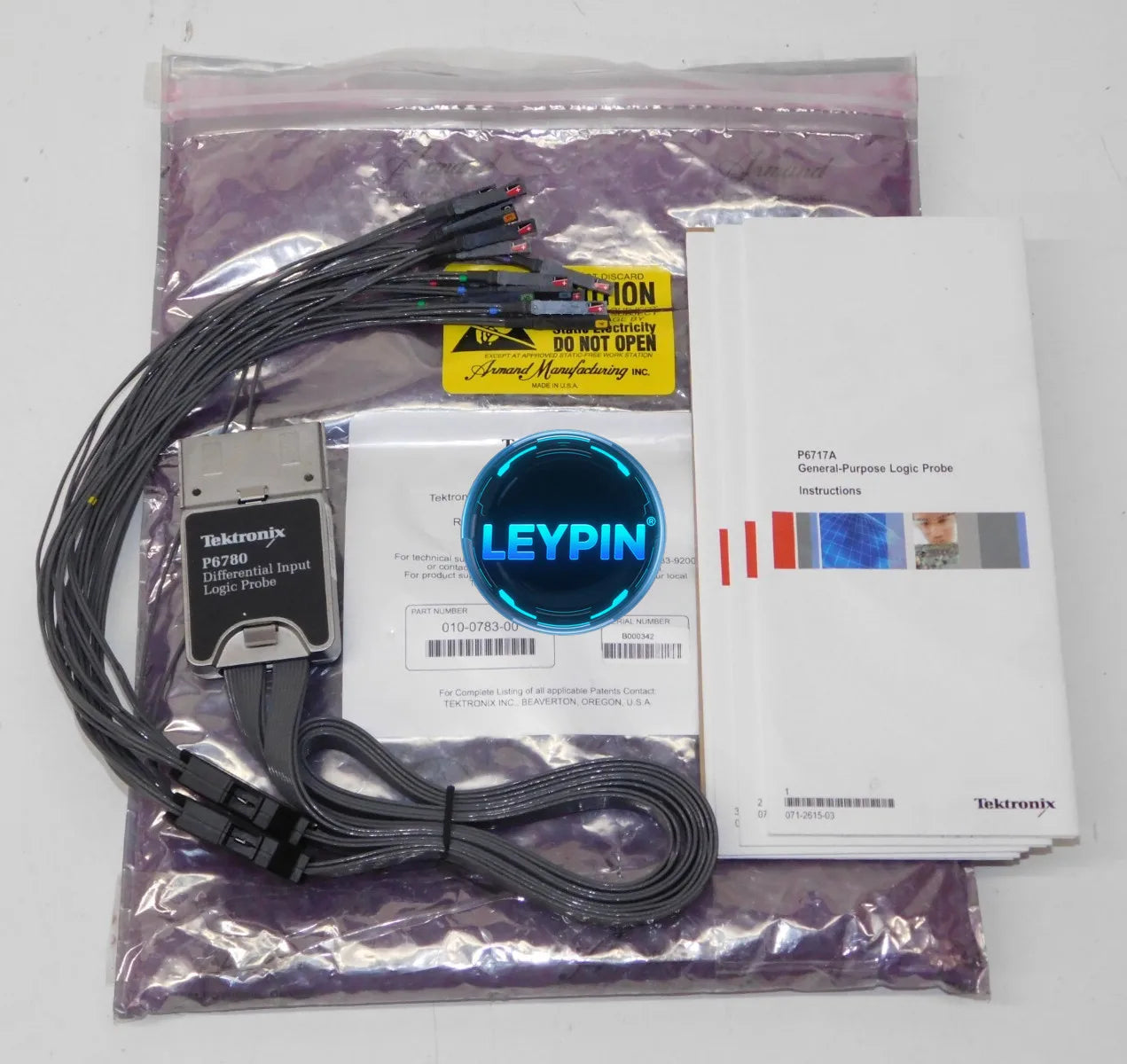 Tektronix P6780 17 Channel Differential Input Logic Probe MSO70000 Oscilloscope    ytdi