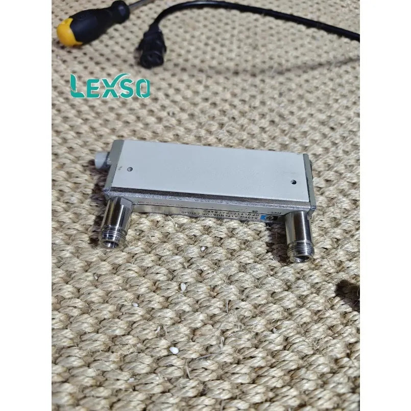 Keysight 8496G Programmable Attenuator, Frequency Range: Dc to 4 GHz ,Insertion Loss at 0 DB: 0.6 DB + 0.09 DB/GHz    lexso