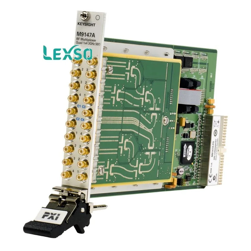 Keysight M9147A PXI RF Multiplexer 3 GHz Four 1x4 50  Common Load Termination     ytdi