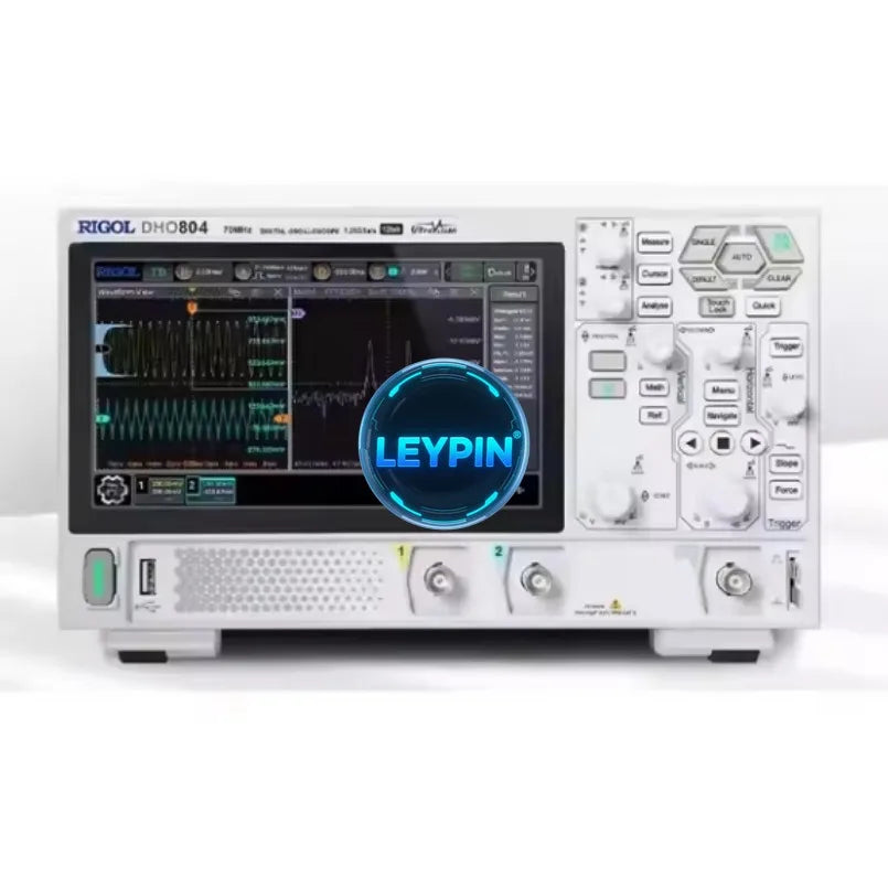 Rigol DHO804 Digital Oscilloscope 70MHz 4 Channel 12 Bit 1.25GSa/Sec 25MPts Depth     lexso
