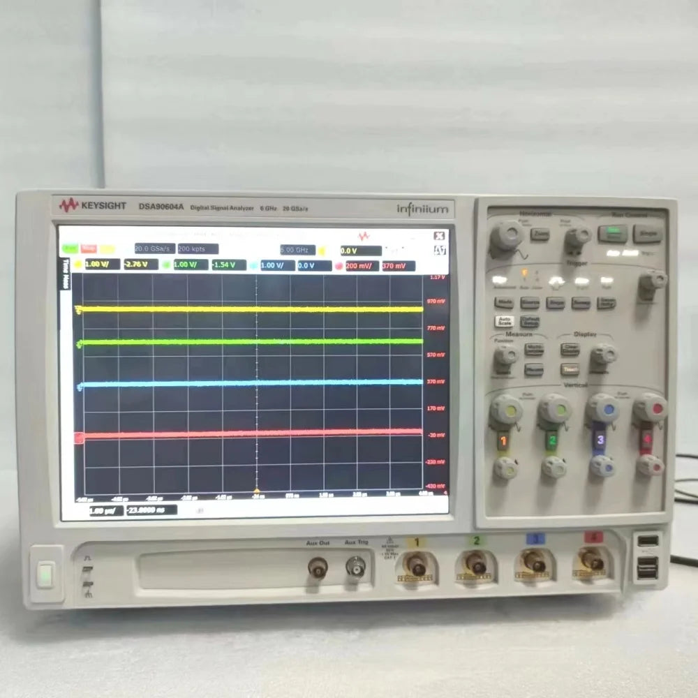 Refurbished Used Keysight Agilent DSA90604A Infiniium High Performance Oscilloscope 6 GHz 4 Channels Tested Good