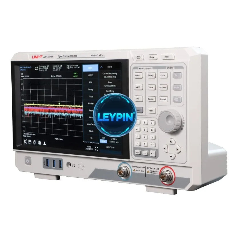 UNI T UTS3021B 9kHz to 2.1GHz SCPI Protocol Spectrum Analyzers Customizable OEM Options for Test Instruments     lexso
