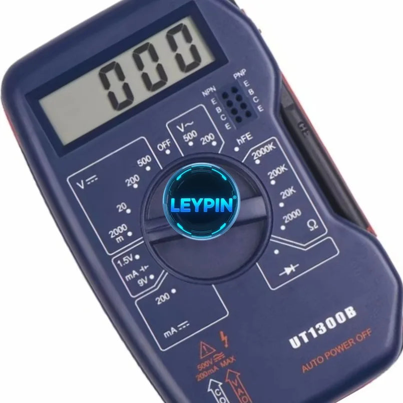 UT1300B Digital Multimeter,with Battery test Two Transistor test Resistance test Universal Table      lexso