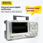 Rigol Industrial Handheld Dual-Channel Digital Oscilloscopes DS1102Z-E and DS1202Z-E Limited Time Special Offer