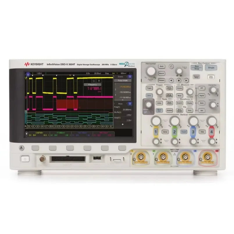 Keysight Technologies DSOX3024T InfiniiVision 3000T X Series, 200MHz Bench Oscilloscope, 4 Analogue Channels, 16 lexso