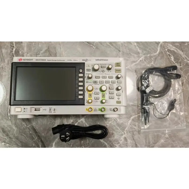used Keysight EDUX1002A Digital storage Oscilloscope 50MHZ 1GS/S 2-Channel   lexso