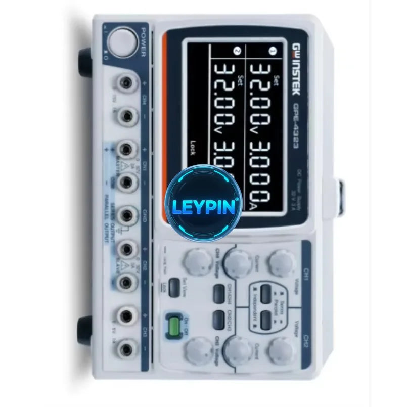 GW Instek GPE-4323 4-Channel Programmable Linear DC Power Supply Remote Control, OVP/OCP/OTP Protection     lexso