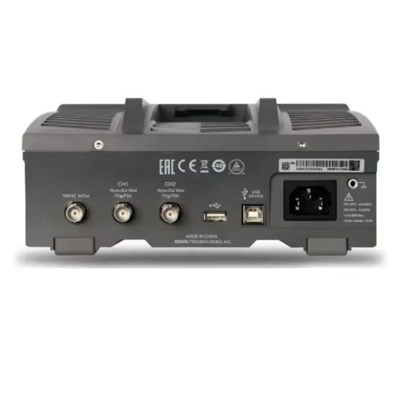 Rigol DG812 Arbitrary Waveform Generator 10MHz 2Channel 125Msa/s Sampling Rate 4.3-inch Touch Screen lexso