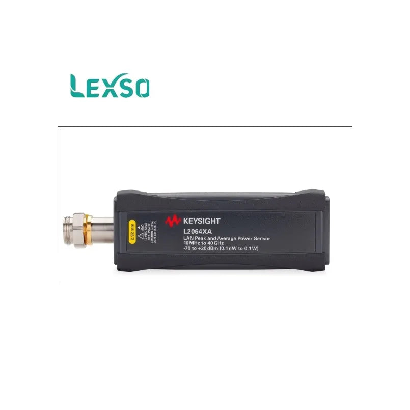 Keysight L2064XA 10MHz to 40GHz LAN Wide Dynamic Range Peak and Average Power Sensor Range of -70 to +20dBm, 1M Samples  lexso