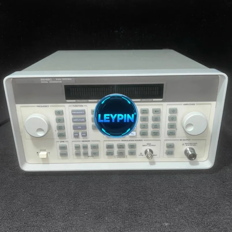 KEYSIGHT HP Agilent 8648C Signal Generator Frequency 9 KHz- 3.2 GHz WITH 1E5 1E2     ytdi