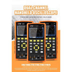 VICTOR 240S China Handheld Oscilloscope 2CH Channel 40MHz 125MSa/s Sampling Rate Dual-Channel Multimeter Storage signal Souce LS   ytdi