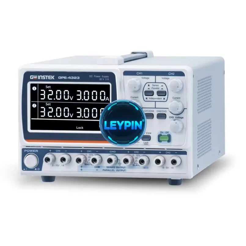 GW Instek GPE-4323 4-Channel Programmable Linear DC Power Supply Remote Control, OVP/OCP/OTP Protection     lexso