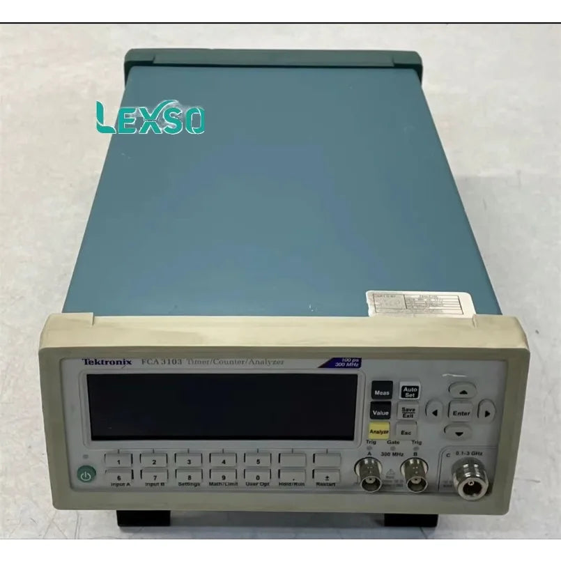 Tektronix FCA3000 Tektronix 300 MHz, 2-Ch, 100 Ps, Standard Timebase Frequency Counter/Analyzer lexso    ytdi