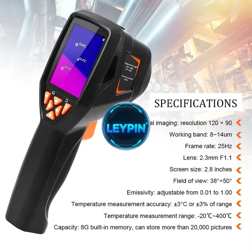 VICTOR 320 Handy Thermal Imager Temperature Controller Digital Thermometer -20 to 400 Centigrade USB Interface    ytdi