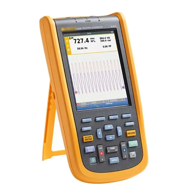 124B Industrial for Handheld Electrical Instrument 40MHz 2 Channel True RMS Multimeter Recorder CAT IV 600V  lexso
