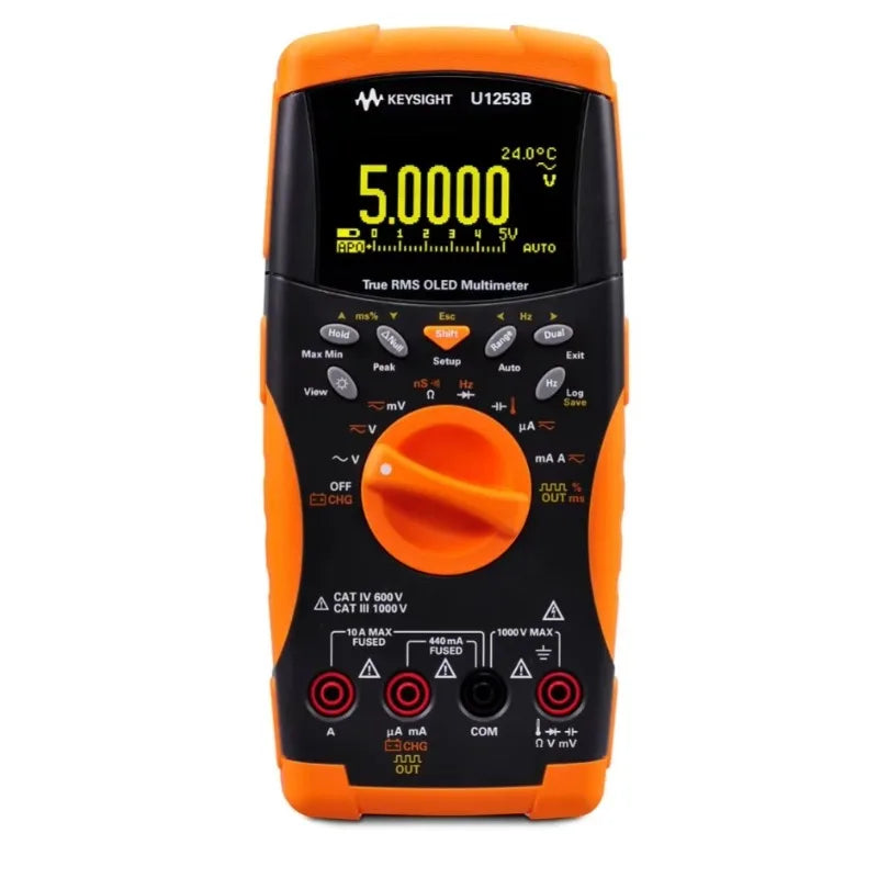 Keysight /Agilent U1253B Handheld Digital Multimeter, 4 Digit, OLED Display    ytdi