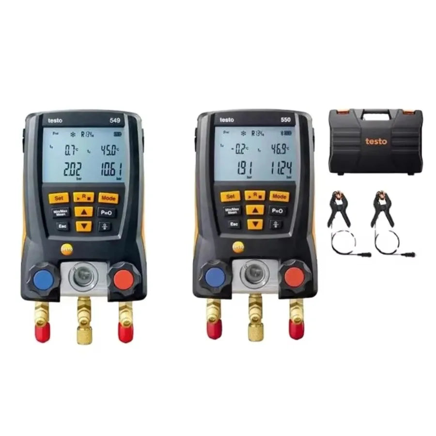 Testo 549 Electronic Refrigerant Gauge Group Pressure Gauge Pressure Meter Digital Pressure Gauge LS   ytdi