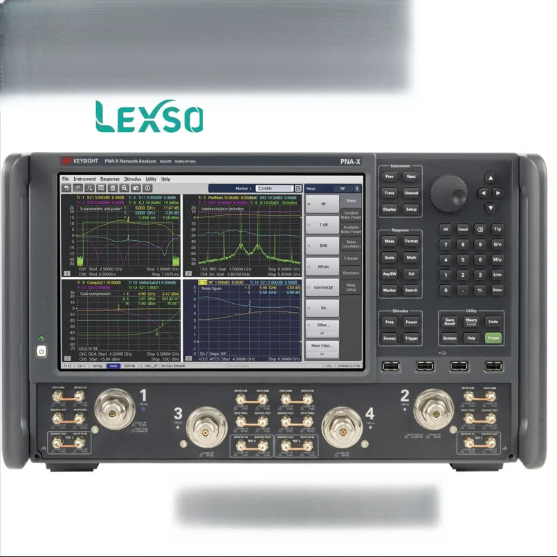 Keysight NA5202A PNA-X Pro Vector Network Analyzer,10 MHz to 26.5 GHz, 2 and 4 Ports, up to 4 Sources. lexso