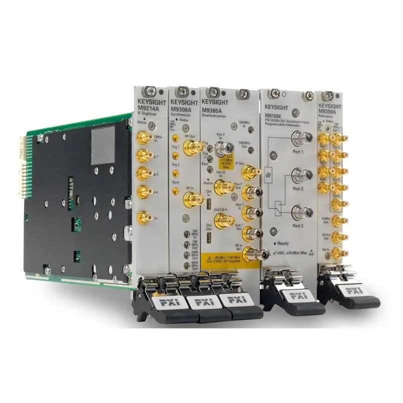 Keysight M9393A PXIe high-performance vector signal analyzer 9 kHz to 27 GHz or 3.6 to 50 GHz lexso