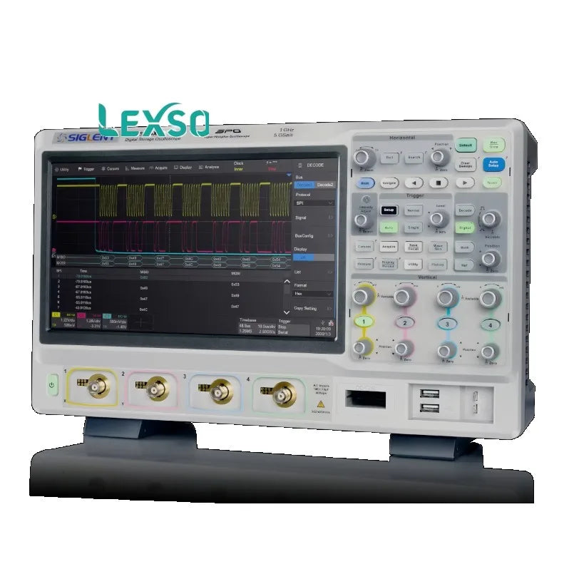 Siglent Fluorescent Oscilloscope SDS5000X Series / 5g Sampling 350/500/1ghz Bandwidth 4 Channels  lexso