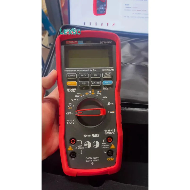 UNI-T UT197PV 1000V Professional Digital Solar REL PEAK Power Measurement Capacitance Tester Auto for Test    ytdi