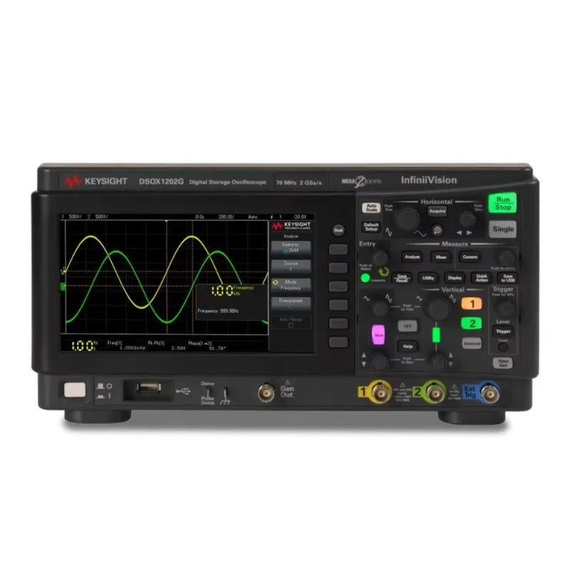 Keysight   DSOX1202G/DSOX1202A-200 InfiniiVision 1000 X Series 200MHz Bench Oscilloscope with 2 Analogue Channels lexso