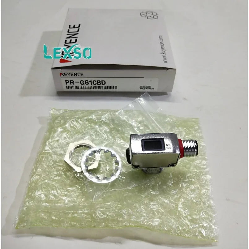 In Stock New KEYENCE Rectangular Diffuse Reflective Type Cable Type 120mm PR-G42N Photoelectric Sensors lexso