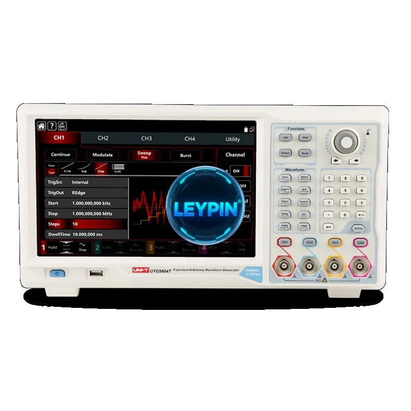 UNI-T UTG9354T  (4 Channel / 350 MHz) Function / Arbitrary Waveform Generator UTG9504T 500 MHz UTG9604T 600MHz 2.5 GSa/s  lexso