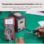 Uni-t UT89X Handheld Precise Digital Multimeter True RMS 20A Current DC Voltage Meter Temperature Capacitance Tester 5999-count lexso