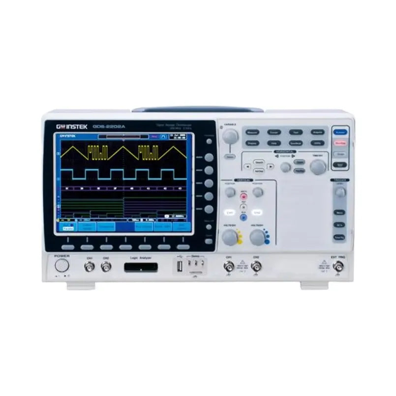 GW Instek GDS-2202A 2Channel 200MHz Digital Oscilloscope with 2GSa/s  100% Original for Electronics Testing  lexso