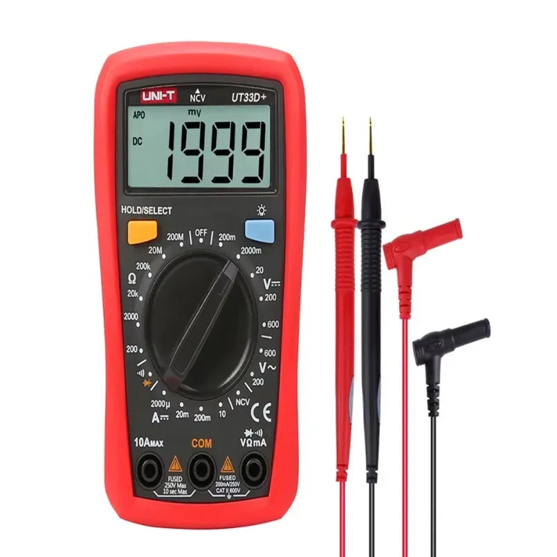 UT33D+ Smart Digital Multimeter Tester for Electronics Mobile Phone Repair Tools Good Price Unit Multimeter UT33D Digital Meter lexso