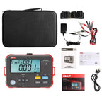 UNI-T UT620C+ Digital DC Low Resistance Meter Micro Ohm Meter Cable Wire Coil Motor Resistance Tester 0.001m ~300.0k lexso