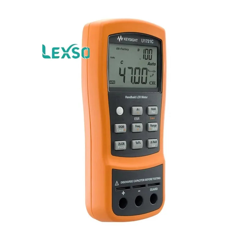 Keysight U1731C 100Hz/120Hz/1kHz Handheld LCR Meter lexso