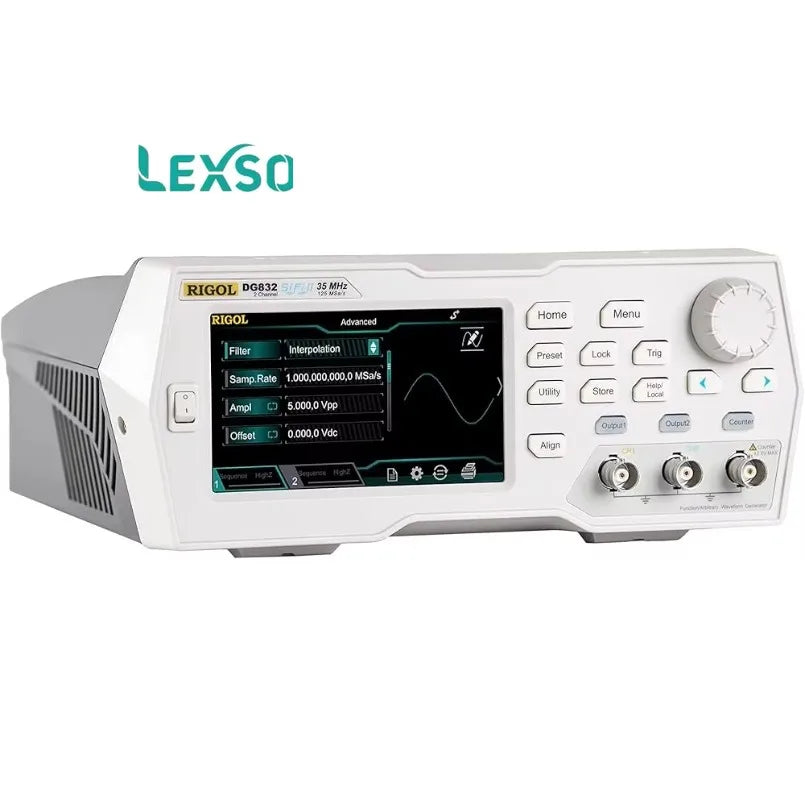 Rigol DG832 Dual-Channel 35MHz Programmable Function/Arbitrary Waveform Generator lexso