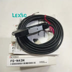 Digital Fiber Optic Sensor FS-N40 Series Fiber Optic Sensor NPN Output Amplifier Cable Type FS-N43N lexso