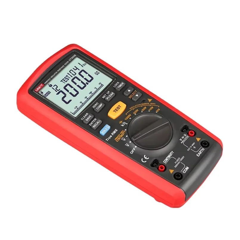 UNI-T UT505B Current test Insulation Resistance Tester Use Self-test Data Keep Storage Electronic Maintenance Resistance Tester lexso