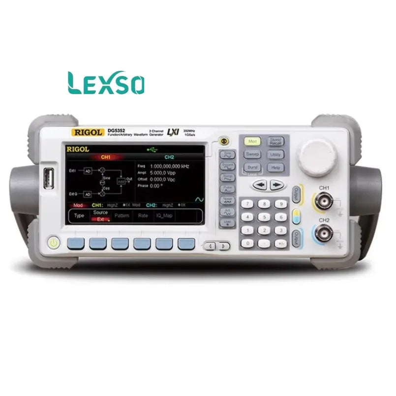 RIGOL Function Arbitrary Waveform Generator DG5071/5072/5101/5251/5052/5353  2 Channels 100 MHz   lexso