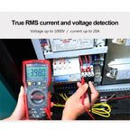 Uni-t UT89XD 5999 Counts LED Resistance Multimeter 1000V 20A Voltage Current Testers Digital Industrial Maintenance Instruments lexso