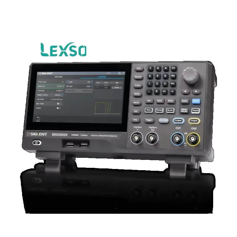 Siglent Function Arbitrary Waveform Generator SDG3082X/SDG3162X/3202 Signal Source High Precision Frequency Meter  lexso