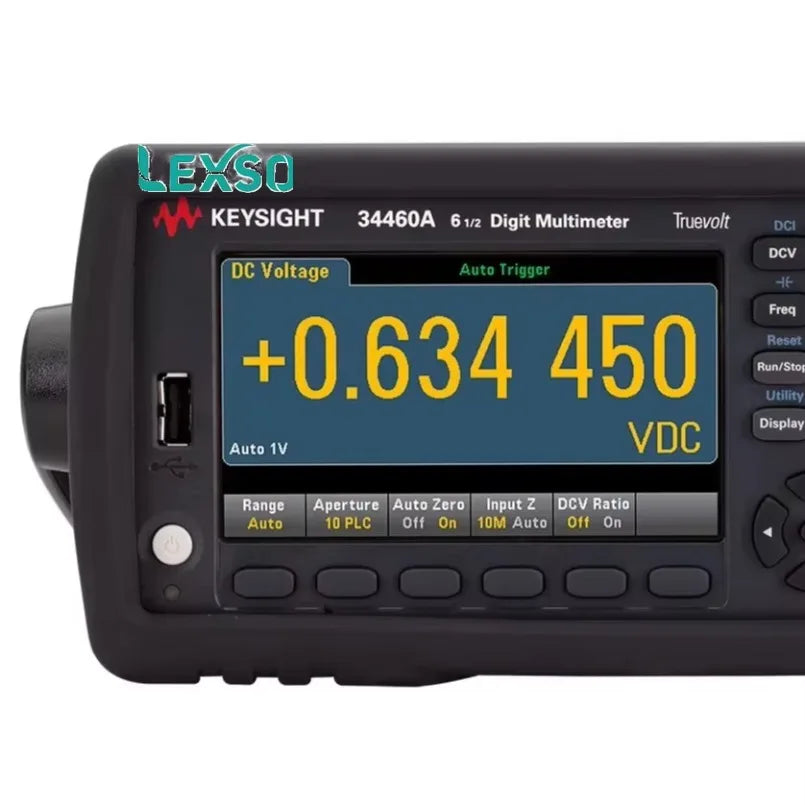 Keysight Digital Multimeter 34460A Six-and-a-half-digit Basic Truevolt 75 ppm, 4.3-inch lexso