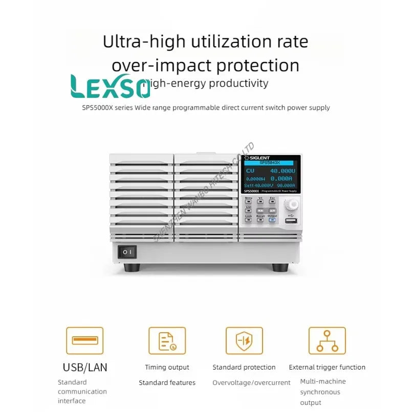 Siglent Multi-channel Programmable Switching Power Supply SPS5044/5084/5164X  lexso